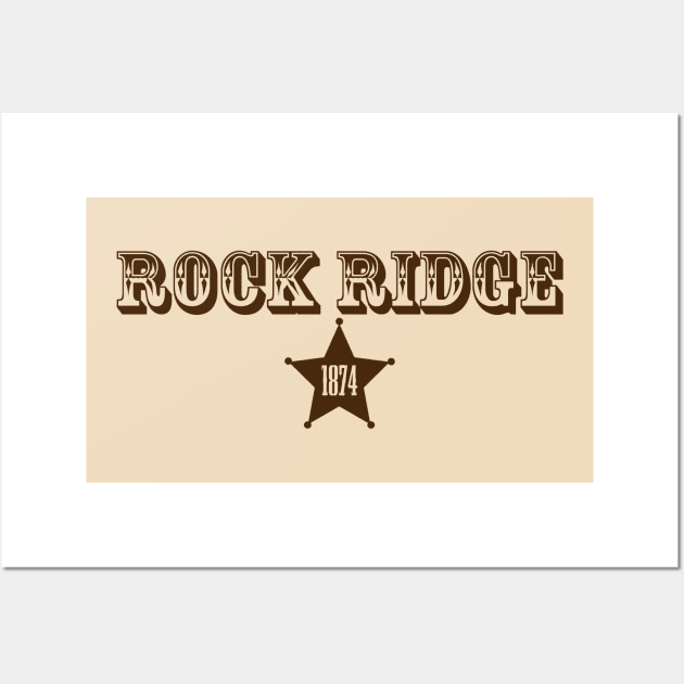 Rock Ridge 1874 Wall Art by GloopTrekker